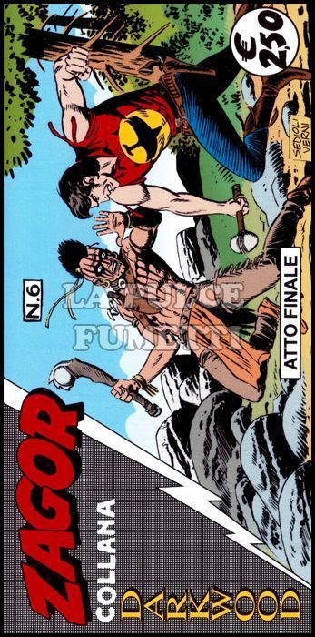 ZAGOR STRISCIA COLLANA DARKWOOD #     6: ATTO FINALE